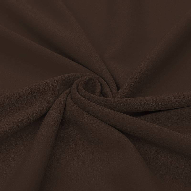 Tissu crêpe chocolat