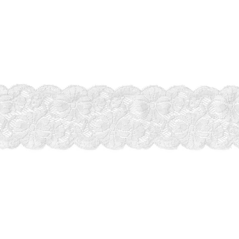 Blanc 18Cm Tissu De Dentelle /Élastique Blanc Sous-V/êtements Creux Sous-V/êtements En Dentelle Extensible Bricolage Sous-V/êtements Creux 3 M/ètres