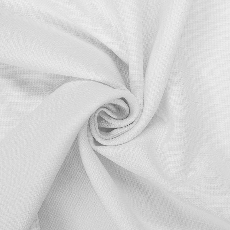Tissu aspect lin blanc