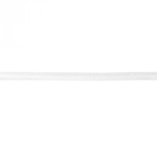 Passepoil en satin blanc 10 mm