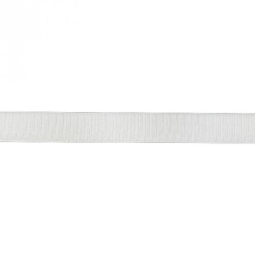 Rouleau 25m Auto-agrippant à coudre crochet 30 mm blanc
