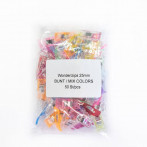 Pinces pour tissu multicolores x50