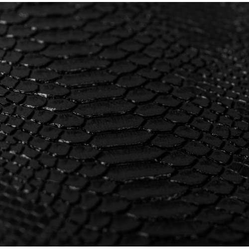 Coupon 50x68 cm - Simili cuir Dragon noir