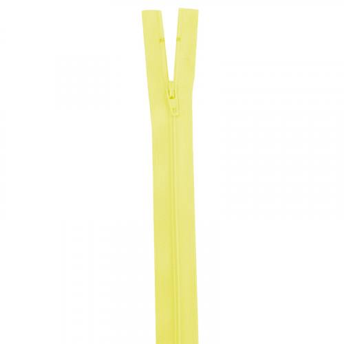 Fermeture jaune pastel 30 cm non séparable col 503