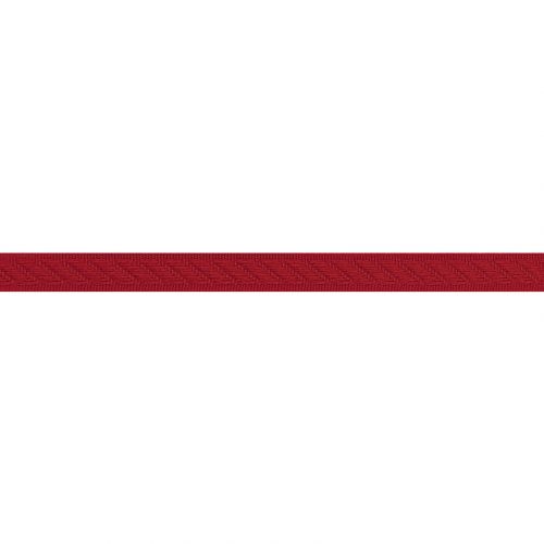 Galon tapissier 14 mm couleur rouge