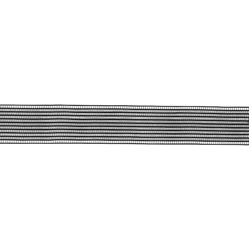 Ruban élastique fronceur smock 35 mm noir
