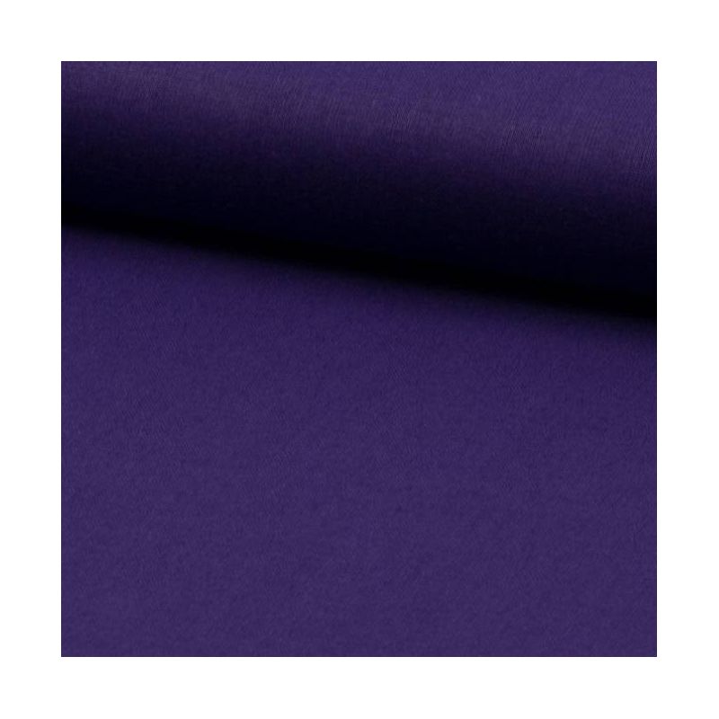 Coton uni violet Oeko-tex