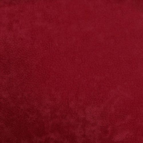 Tissu Nubuck rouge