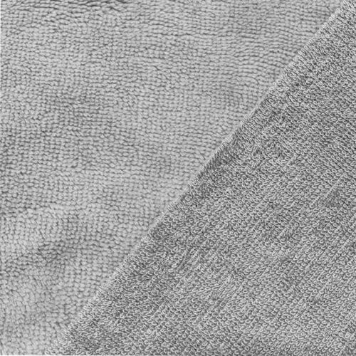 Eponge doudou coton microfibre gris
