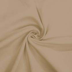 Tissu burlington infroissable uni beige
