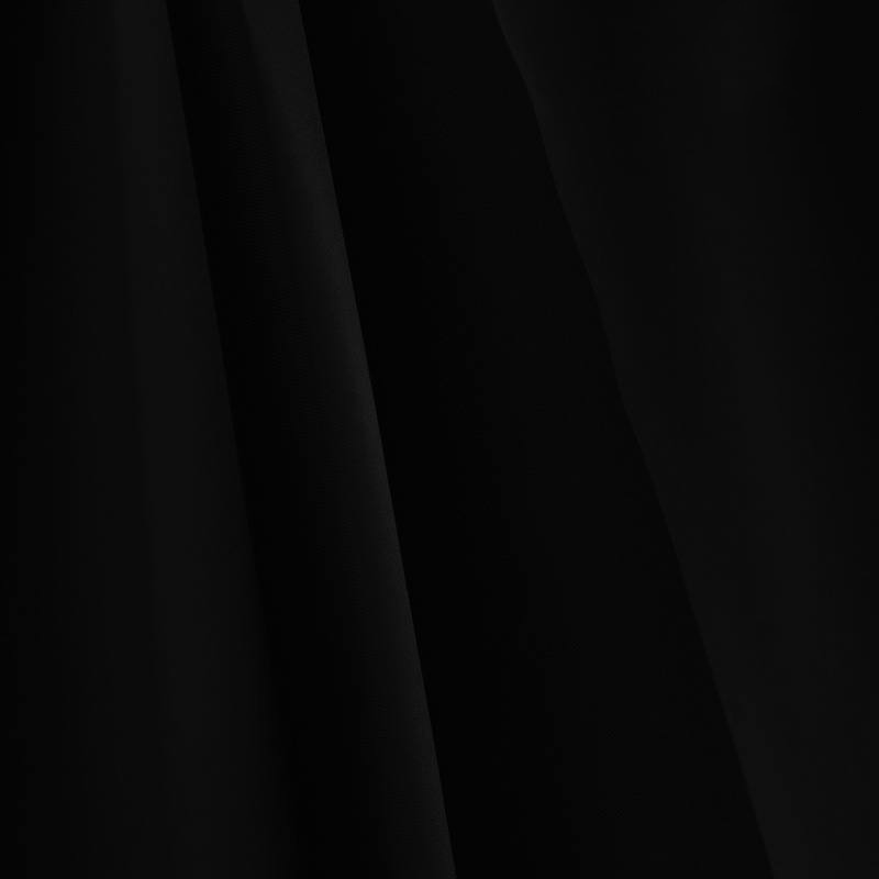 coupon - Coupon 60cm - Tissu occultant grande largeur noir thermique et phonique