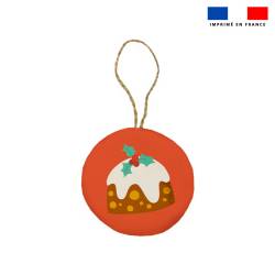 Kit décoration de Noel motif pain d'épice
