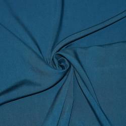 Tissu viscose bleu outremer