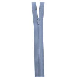 Fermeture 40 cm non séparable col 145 bleu jean