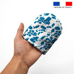 Kit mini-gants nettoyants motif wax patchwork