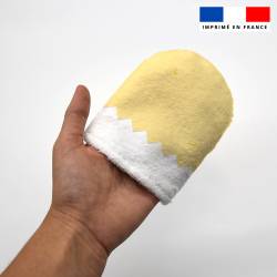 Kit mini-gants nettoyants motif animaux de la ferme