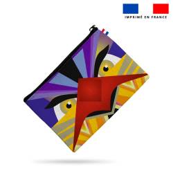 Kit pochette motif oiseau...