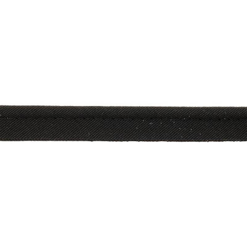 Passepoil d'extérieur 15 mm noir