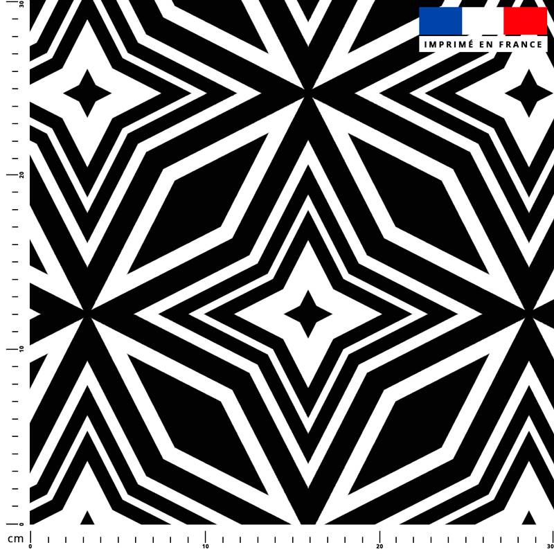 Graphique noir Apolline - Fond blanc - Création Pierre-Alexandre PAUGAM