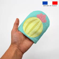 Kit mini-gants nettoyants motif lama