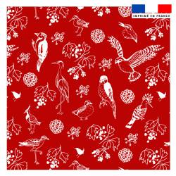 Coupon 45x45 cm rouge...