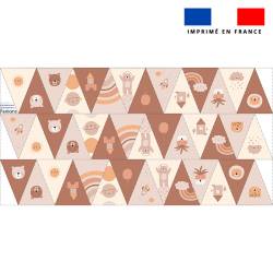 Coupon pour fanions motif petit ourson