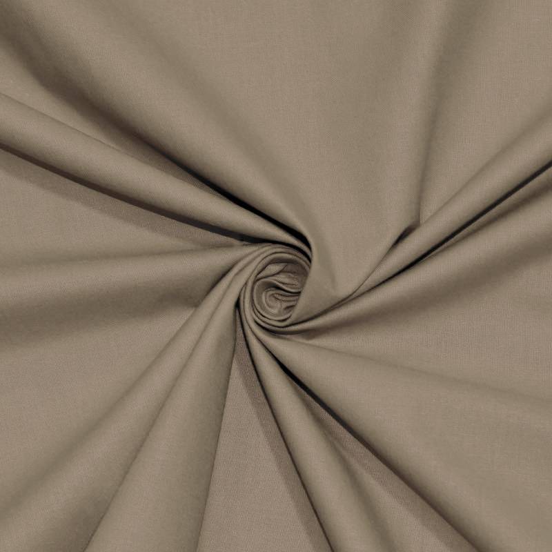 Tissu coton grande largeur gris souris