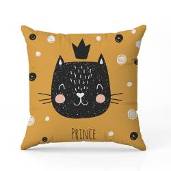 Coupon 45x45 cm motif chat prince