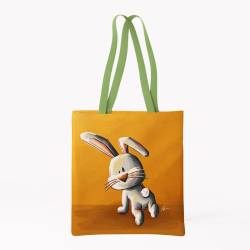 Coupon pour tote-bag motif lapin - Création Stillistic