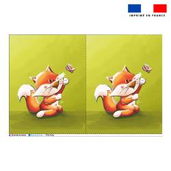 Coupon pour tote-bag motif renard - Création Stillistic