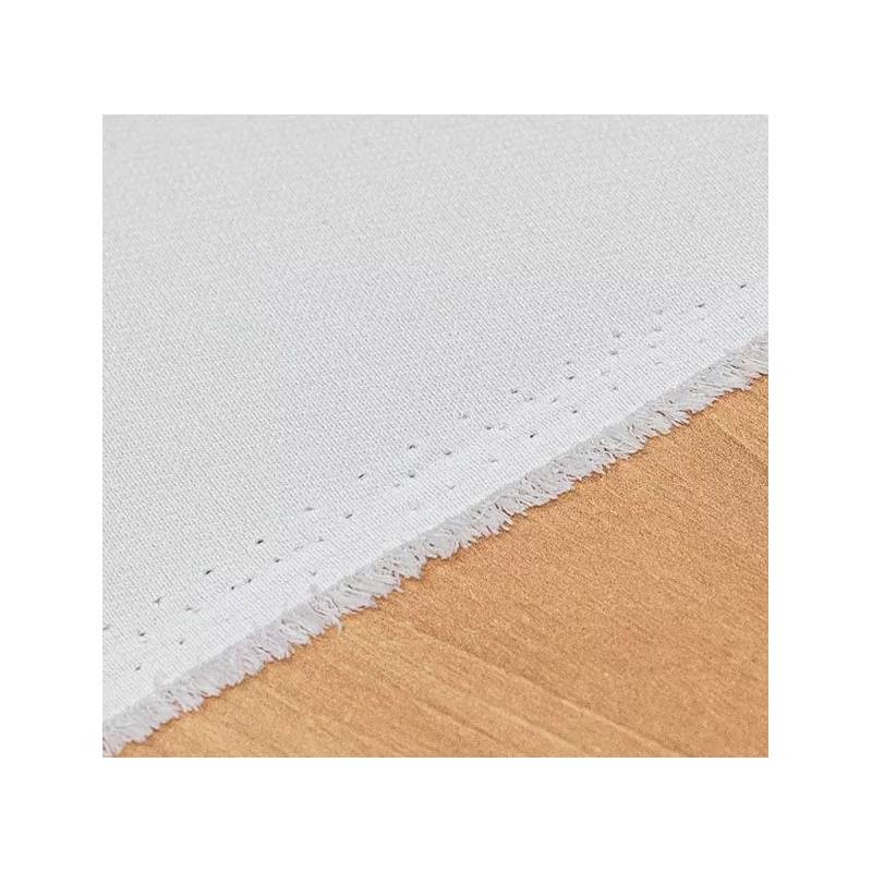 coupon - Coupon 45cm - Tissu venezia blanc