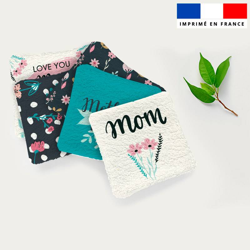 Coupon lingettes lavables motif mother day