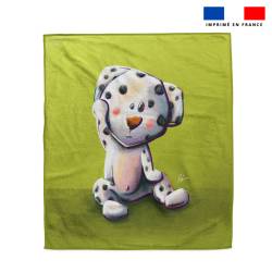 Coupon serviette de plage motif Dalmatien - Création Stillistic