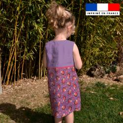 Patron robe enfant motif loutre - Création Stillistic