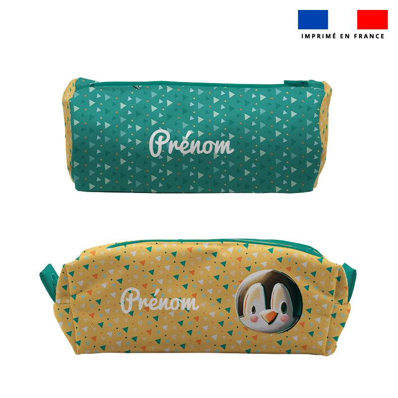 Kit trousses scolaires personnalisées - Pingouin - Création Stillistic