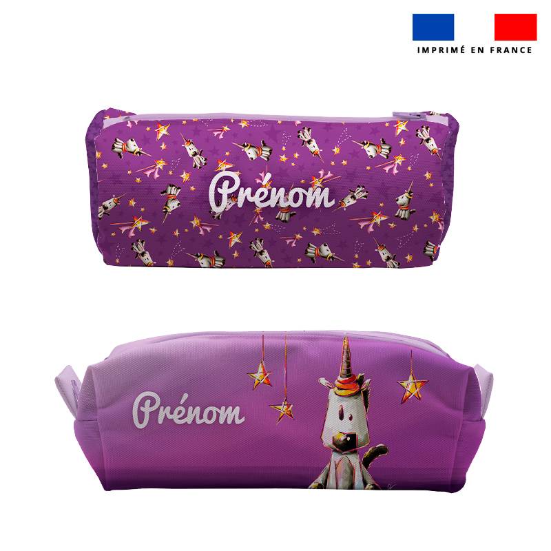 Kit trousses scolaires personnalisées - Licorne - Création Stillistic