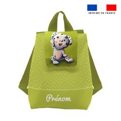 Kit sac à dos enfant personnalisé - Dalmatien - Création Stillistic