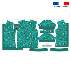 Patron chemise enfant imprimé animaux jungle - Création Stillistic