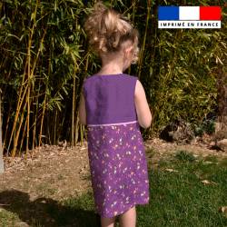 Patron robe enfant motif licorne - Création Stillistic