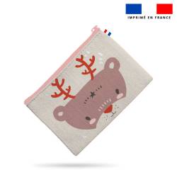 Kit pochette motif animaux...