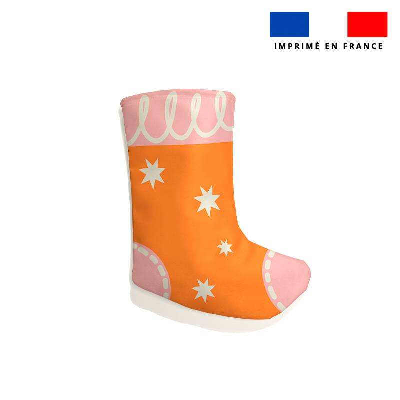 Kit chaussette de noel motif ambiance Noel