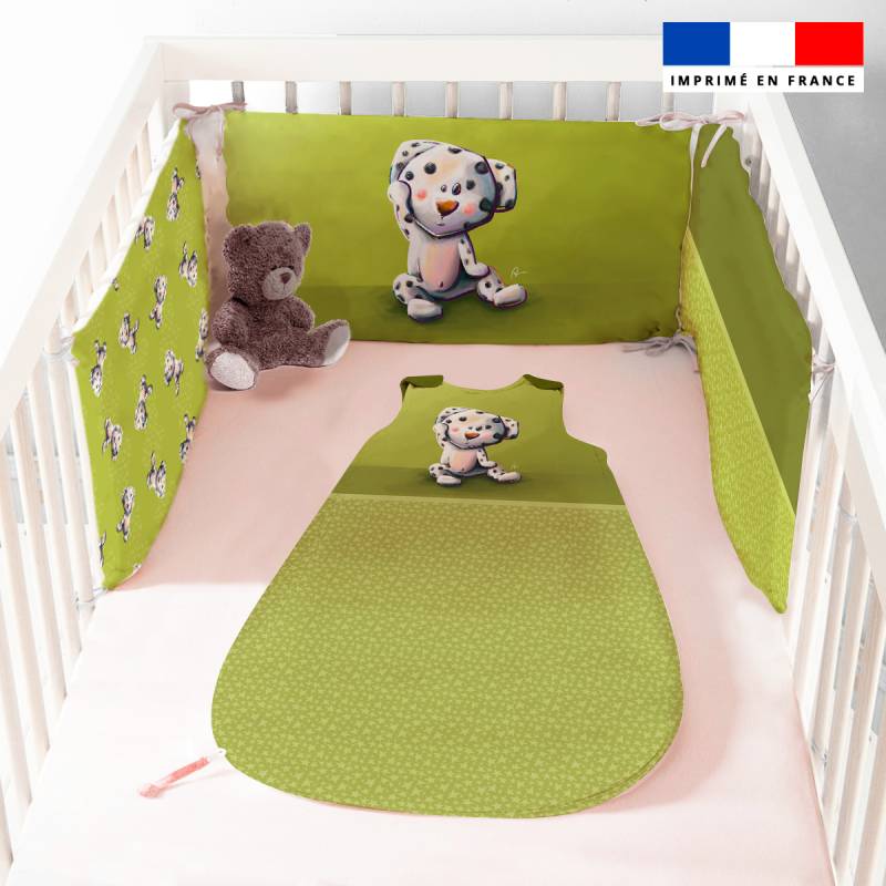 Coupon motif bébé dalmatien - Gigoteuse et Tour de Lit - Création Stillistic