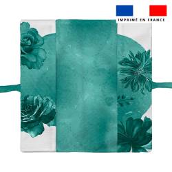 Kit protège livret de famille motif raton laveur aquarelle