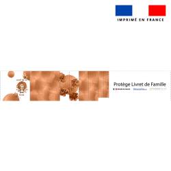 Kit protège livret de famille personnalisé - Loutre aquarelle