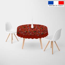 Coupon pour nappe ronde...