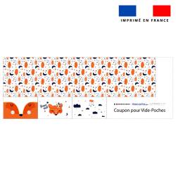 Coupon pour vide-poches motif renard