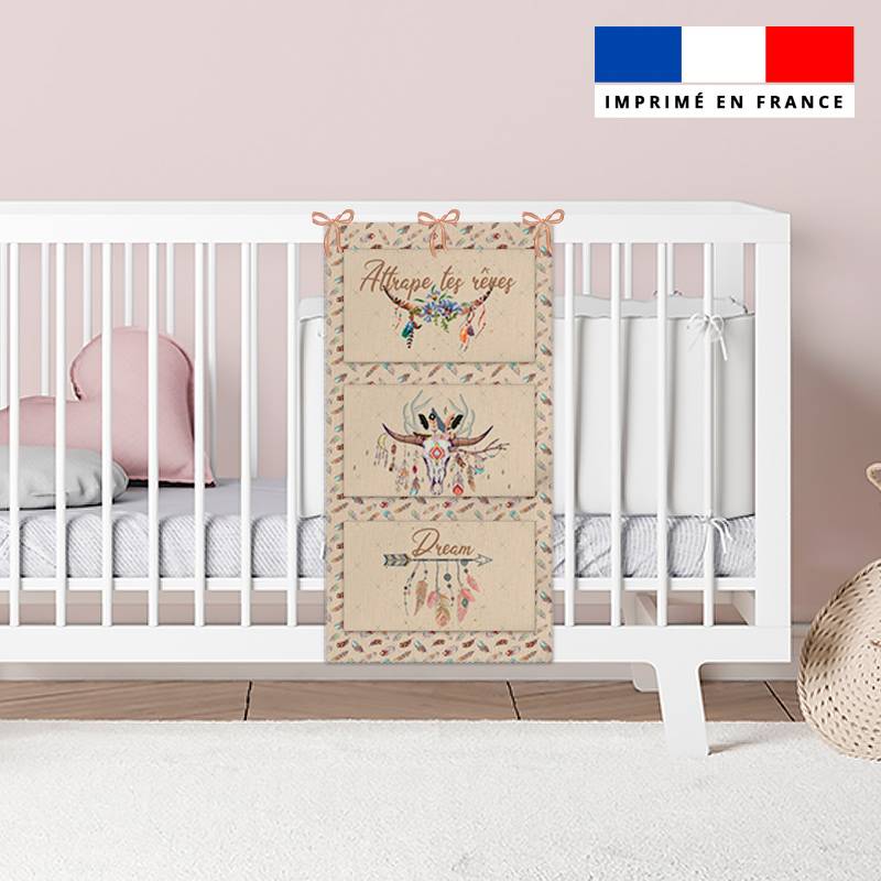 Coupon pour vide-poches motif boho