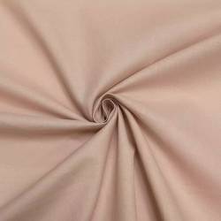 Coton uni beige rosé