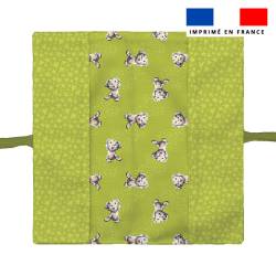 Kit protège livret de famille motif bébé dalmatien - Création Stillistic