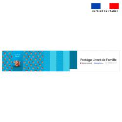 Kit protège livret de famille motif bébé écureuil - Création Stillistic